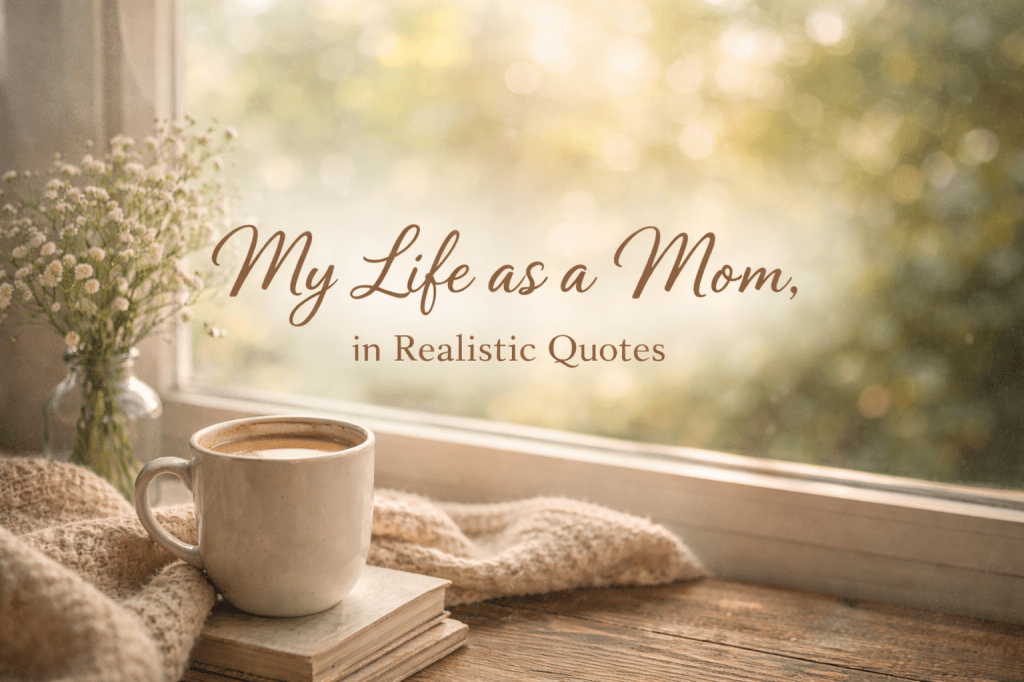 “ My Life as a Mom, in Realistic Quotes&nbsp;”