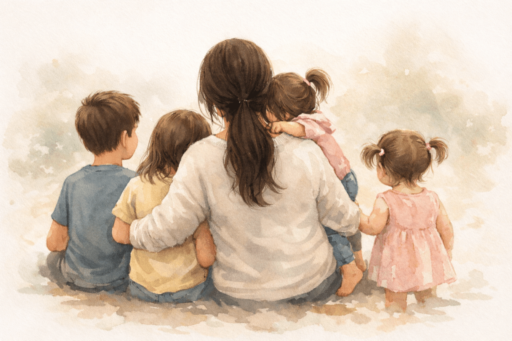 The Truth About Being a Mom of Four: Chaos, Love, and Real&nbsp;Motherhood